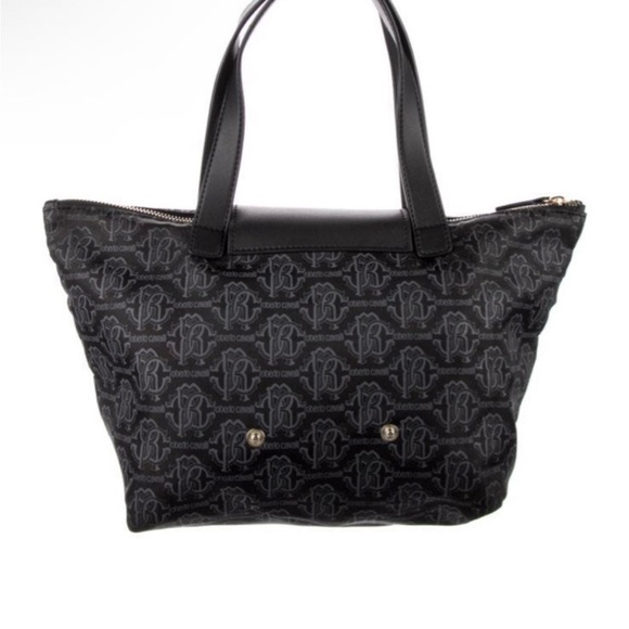 roberto cavalli top handle tote bag - Picture 4 of 10